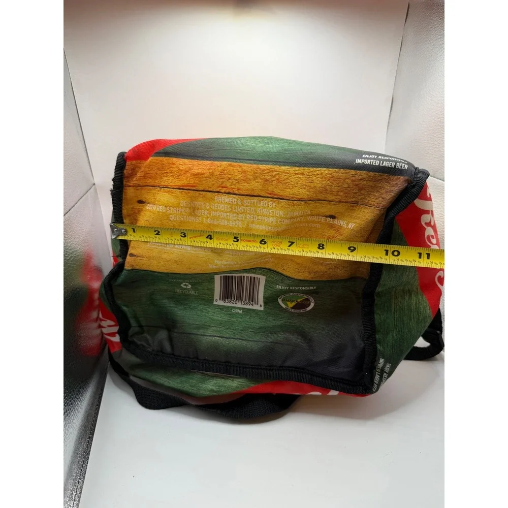 Red Stripe Beer Insulated Cooler Jamaican Lager Soft Lunch Box Shoulder Strap